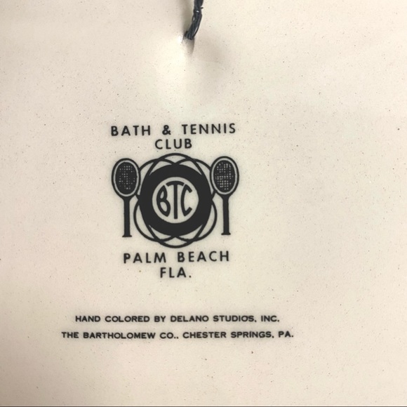 Palm Beach B&T trinket Plate - Picture 3 of 7